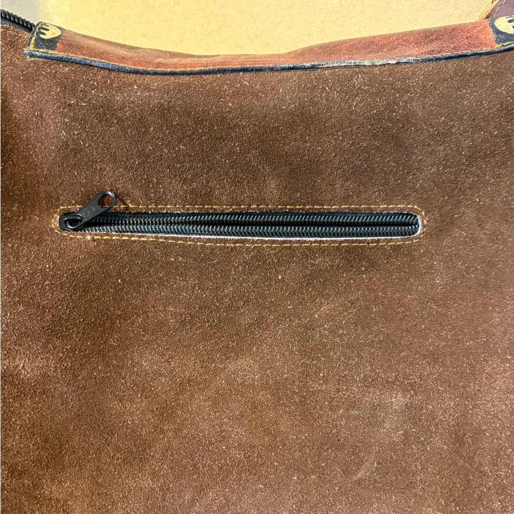 Brown Leather Shoulder Bag - Picture 7 of 11